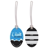 Soft Vinyl Square Luggage Tag - Full Color | Custom USA Made
