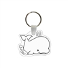 Custom Whale Keychains | Soft Vinyl, Full Color, USA Made Promotional Key Tags