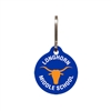Full Color Circle Vinyl Zipper Pull | Promotional Custom Tag