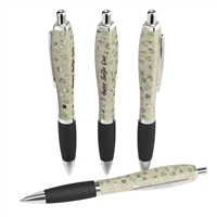 Wheat Straw Performance Pen - Eco-Friendly Click Action Pen