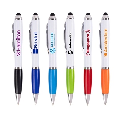 iBasset III Twist Action Pen | Stylus & Ballpoint Pen Combo