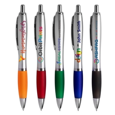 Basset II Stylish Hourglass Pen | Full Color Customization
