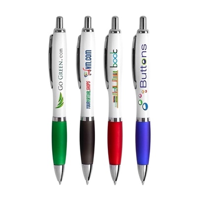 Basset III Curvaceous Hourglass Pen | Full Color Customization