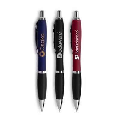 Basset Satin Click Pen | Sleek & Functional