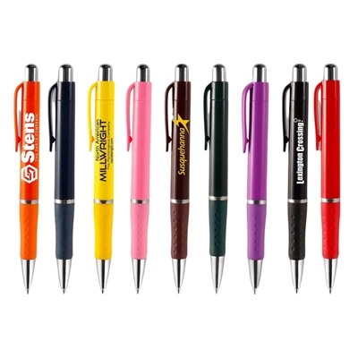 Regal Click Pen I Stylish Rubber Grip & Customizab