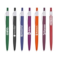 Custom Full Color Oak II Click Pens | Promotional Pens | Branded Click Action Pens