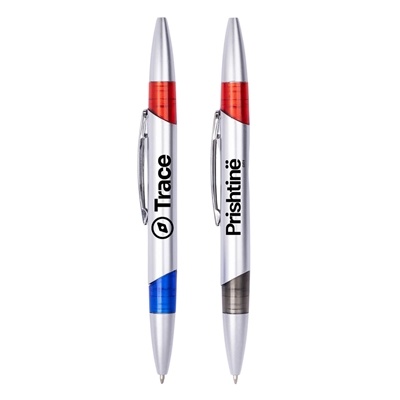 Duo Write with Twist Action Pen - Smooth Ballpoint with Twist Mechanism