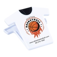 Shirt Clip with Magnet |  Full Color Custom Clip for Household Promotions