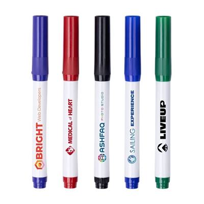 Custom Dry Erase No Roll Marker â€“ Safe, Low Odor, Made in the USA