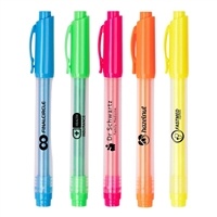 Neon Translucent Highlighter with Clip Cap | Custom Highlighter & Safe Ink