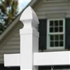 Decorative Gothic Post Cap for Sanzo PVC Sign Posts