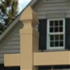 Decorative Gothic Post Cap for Sanzo PVC Sign Posts