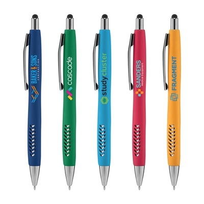Avalon Softy Stylus Pen | Full Color Ink Jet Imprint & Comfortable & Stylish