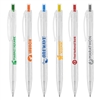 Aqua Clear RPET Recycled Plastic Pen | Sustainable Custom Ballpoint Pen