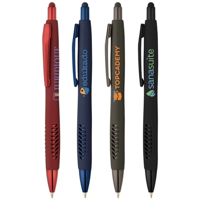 Avalon Softy Monochrome Classic Stylus Pen - Multifactional &  Full Color Imprinting