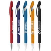 La Jolla Softy Brights Pen with Stylus | Custom Imprint Promotional Pen