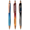 Avalon Ombre Softy Rose Gold Pen | Stylus with Full Color Custom Imprint