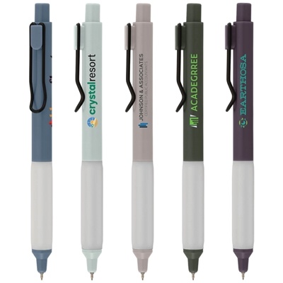 Cloud Grip Gel Pen | Full Color Ink Jet Imprint | Comfortable & Customizable