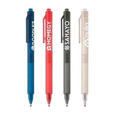 Nomi Recycled Gel Pen | Custom Silk Screen Logo