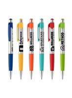 Smoothy Recycled Plastic Color Grip Pen | Eco-Friendly Custom Promotional Pen