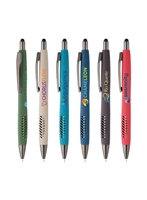 Avalon Recycled Plastic Stone Finish Stylus Pen â€“ Full Color Ink Jet | Eco-Friendly Promotional Pen
