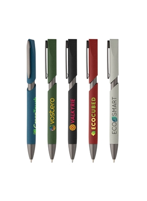 Kyra Recycled Plastic Stone Finish Pen â€“ Full Color Ink Jet | Eco-Friendly Promotional Pen
