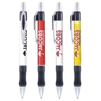 Vantage Pen | Custom Full Color Promotional Pen with Rubber Grip