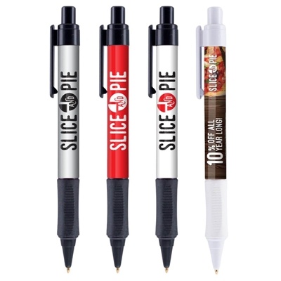 Grip Write Pen | Full Color Imprint & Hybrid Ink for Smooth Writing