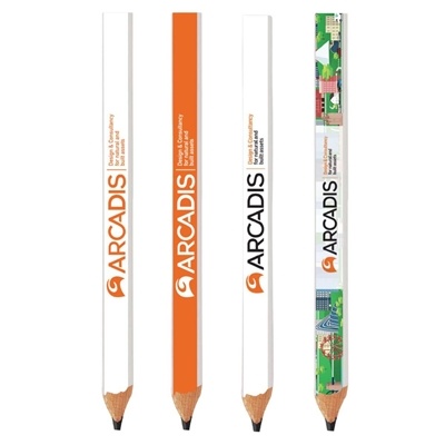 Custom Carpenter Pencil | Full Color Ink Jet Imprint