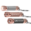 Chroma Softy Rose Gold LED Keychain | Laser Engraved Custom Flashlight