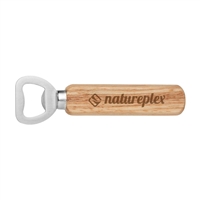 Wooden Bottle Opener - Silk Screen | Custom Promotional Bottle Openers