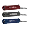 Chroma Softy Monochrome LED Flashlight Keyring | Custom Laser Engraving, Bright LED