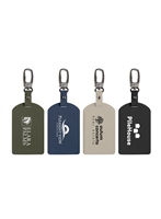 Malmo Eco-Friendly Recycled Metal Luggage Tag | Silkscreen Branded Travel Accessory
