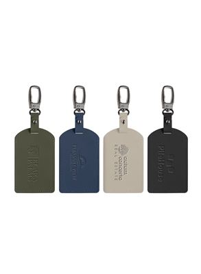 Malmo Eco Metal Carabiner Luggage Tag | Recycled Sustainable Travel Accessory