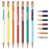 Custom Round Pencil | #2 Pencil with Pink Eraser for Education