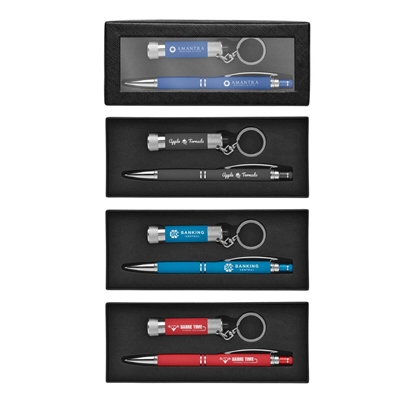 Phoenix & Chroma Softy Window Gift Set | Laser Engraved for Promotional & Corporate Gifting