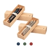York Recycled Pen Gift Set | Full Color Inkjet | Bronze Trim Duo