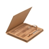 Mysa FSC Hanging Cheese Knife & Board | Laser Engraved Premium Gift Set