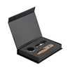 Laser Engraved Essex Wine Set | FSC Wood & Stainless Steel Gift