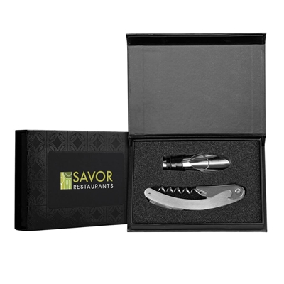 Custom Raven Wine Set | Full Color Gift Box for Corporate & Wine Gifts