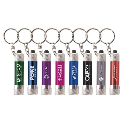Chroma LED Flashlight with Keyring | Custom Laser Engraving