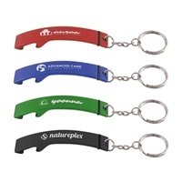 Pop-It Bottle Opener Keychain | Laser Engraved Promotional Giveaway