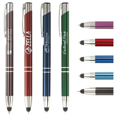 Tres-Chic Touch Pen | Custom Laser Engraved Pen with Stylus for Tech Companies