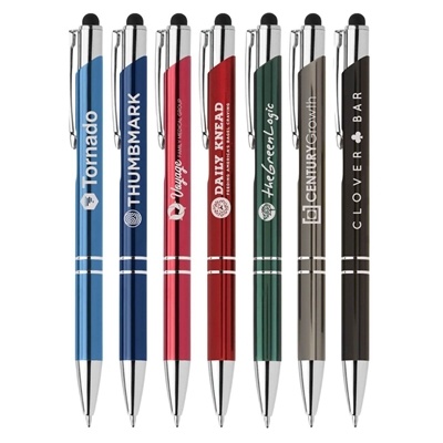 Stylish Tres-Chic Pen | Stylus & Laser Engraving for Promotions