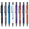 Bowie Softy Pen with Stylus | Full-Color Custom Pen with Soft-Touch Barrel and Premium Refill
