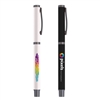 Bowie Softy Pen with Stylus | Full-Color Custom Pen with Soft-Touch Barrel and Premium Refill