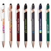 Ellipse Softy Rose Gold Classic Pen | Custom Full-Color Inkjet Imprint with Stylus