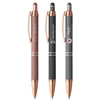 Premium Phoenix Softy Rose Gold Pen with Stylus | Laser Engraved for Branding