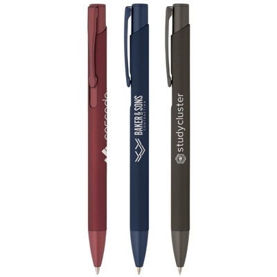Crosby Softy Monochrome Pen | Custom Laser Engraved Promotional Pen