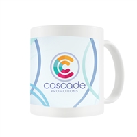 SimpliColor Mug 12 oz | Custom Full-Color Ceramic Mug, Silk Screen Printing